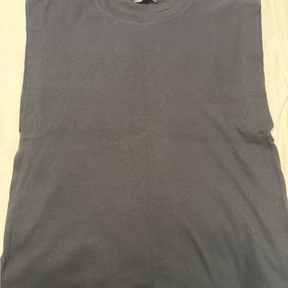 Zara Ribbed Tank Top